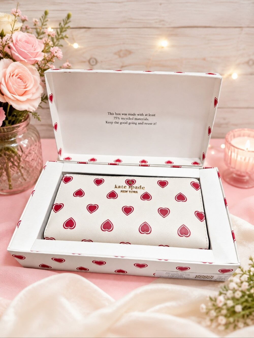 Kate Spade New York Madison Boxed Large Slim Bifold Wallet